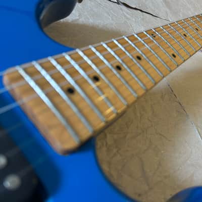 Washburn G-Junior G-JRV late-80s - Blue MIK 25.4scale Small bodied