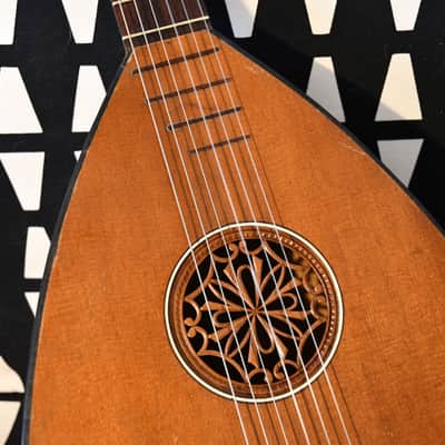 ✴️ Video Included – Restored 1920s Klingwunder Antique Pre-war German Guitar Lute – Flame Maple, Great Condition and Wonderful Sound image 5