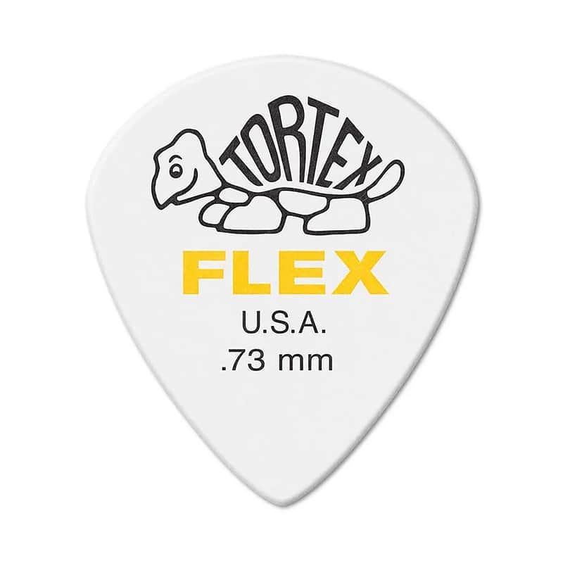 Dunlop 466P73 Tortex Flex Jazz III XL .73mm Guitar Picks (12-Pack) image 1