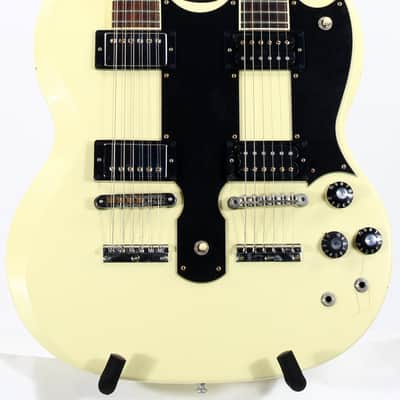 Gibson Custom Don Felder AGED EDS-1275 Double Neck HOTEL CALIFORNIA Guitar in White | MINTY w/ TAGS! image 9