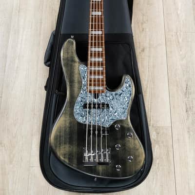 Mayones Jabba Hadrien Feraud HF5 Bass, Antique Black, Delano Pickups, Pau Ferro image 10