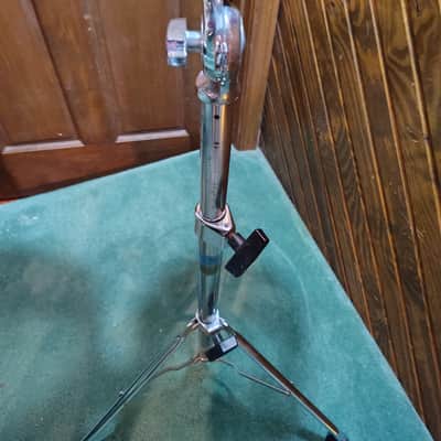 Ludwig Vistalite 6" & 8" Concert Toms with Stand 1970's - Red Acrylic image 3