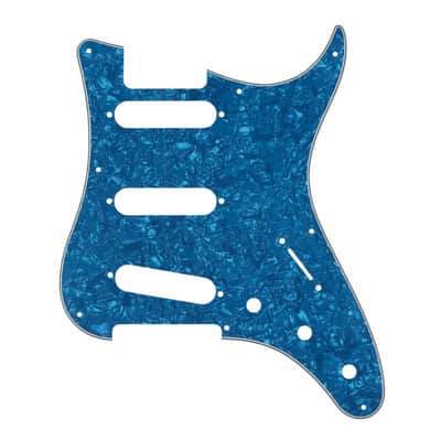 PRS Silver Sky Pickguard 8-Hole SSS - 3-Ply Mint Green image 15