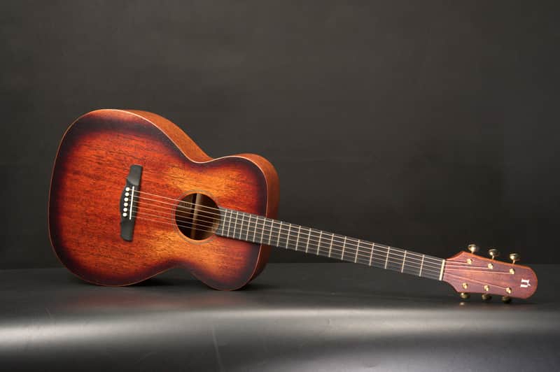 Natasha OM3 - Full Mahogany Acoustic Guitar 2023 - Satin image 1