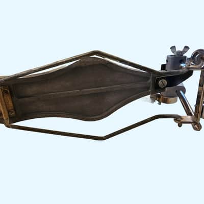1970's Jacques Capelle Pro-Mark Orange Bass Drum Pedal Dual-Clamp 70s France FREE SHIPPING! image 10