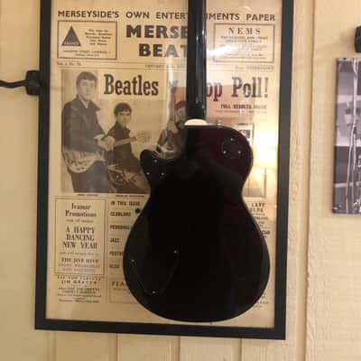 Gretsch G6128T-GH George Harrison / 1st production year 2011 / Duo Jet Electric Guitar w/ original Gretsch tweed case & ALL original Gretsch Documents … Near “Mint” image 2
