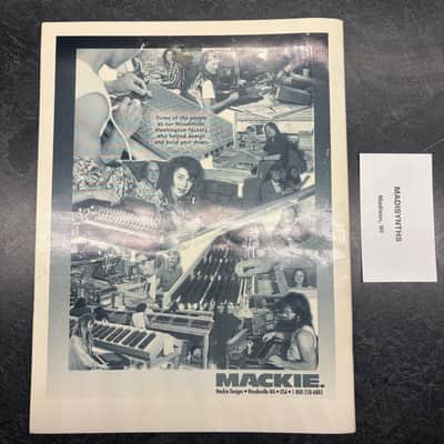 Mackie Owner’s Manual (820-001-00) for CR-1604 image 2