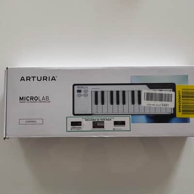 Arturia MicroLab 25-Key MIDI Controller 2019 - Present - Black image 3