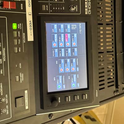 Roland VR-50HD Multi-Format AV Mixer. SKB Rolling Rack, WATTBOX WB-600-SVCE-12 image 3