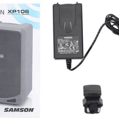 SAMSON XP106WDE 6" Portable Rechargeable Bluetooth Powered PA DJ Speaker+Headset image 8