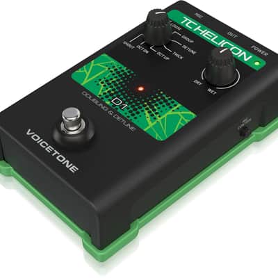 TC Helicon VoiceTone D1 Doubling & Detune Pedal image 4