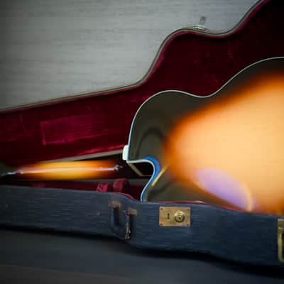 Rare Vintage 1961 Gretsch 6199 Sal Salvador Sunburst Hollowbody image 14