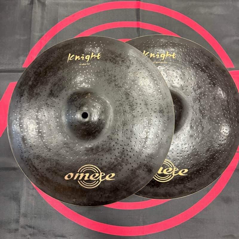 Omete Knight Series Cymbals - Hi-Hats-14" image 1