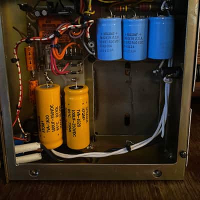 Immagine Kitty Hawk Standard, Limited White, 1981, Wenge Cab, Reverb, 50W, includes original wooden FS 1981 - 15
