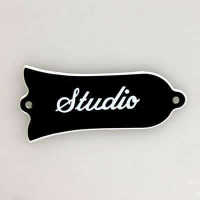 truss rod cover gibson style - Black image 4