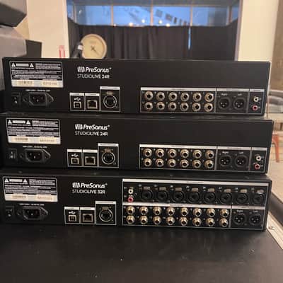 PreSonus StudioLive 24R Series III Rack Mixer / AVB Stagebox – Tested – Excellent Condition image 2
