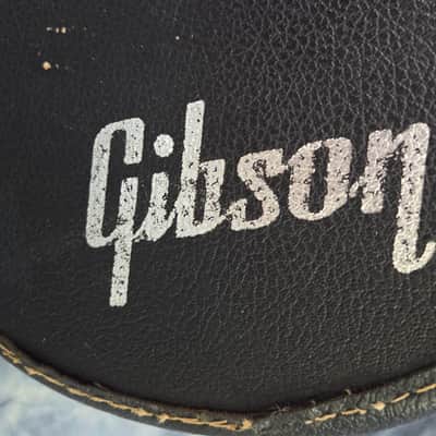 Vintage RARE 1966 to 1969 Gibson Branded Black Red Plush ES 335 330 Soft Shell Electric Guitar Case image 3