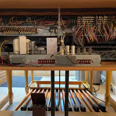 Hammond B3 Organ BLONDE with Leslie 22H Speaker 1959 Matching Set Pristine image 21