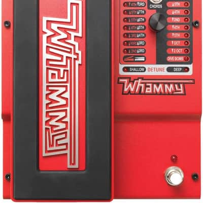 DigiTech Whammy (5th Gen) 2-Mode Pitch-shift Effect with True Bypass W/ Two Patch Cables image 5