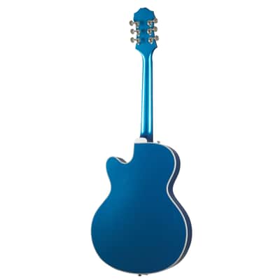Epiphone Emperor Swingster Delta Blue Metallic - Semi Acoustic Guitar image 2