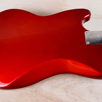 Fender MG-69 Mustang Reissue MIJ 2010 Candy Apple Red w/ Matching Headstock Japan w/ Bag image 13