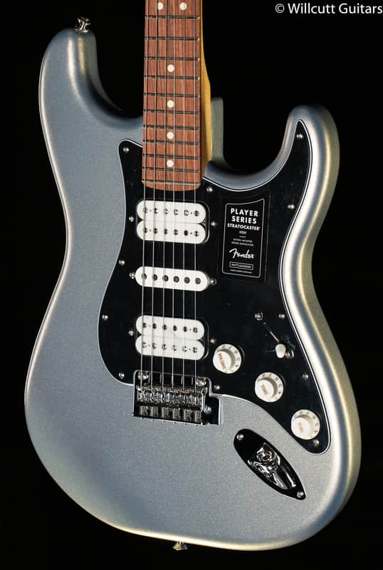 Fender Player Stratocaster HSH Silver Pau Ferro Fingerboard (018)