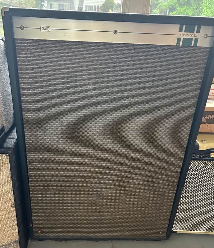 1960s Silvertone 200 XL 4x12 Speaker Cabinet 1960s image 1