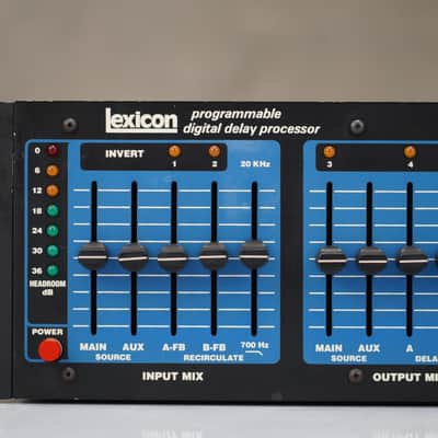 Lexicon Super Prime Time 97 Programmable Digital Delay Beamish Serviced #34445 imagen 3