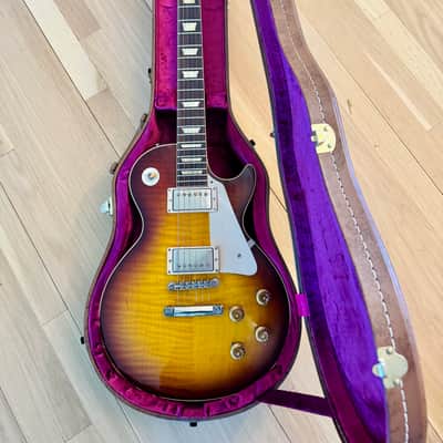 Gibson Les Paul Custom Shop 1959 Reissue VOS 2012 - Dealer Select Top Dark Burst image 3