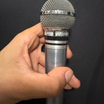 Shure vintage565 Unisphere I Dynamic Microphone - Made in USA (The Woodstock Mic) 1960-1970 - grigio image 7