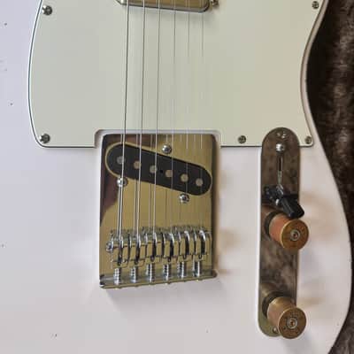 Warmoth/MJT Telecaster 2026 - Relic Nitro Faded Shell Pink image 3