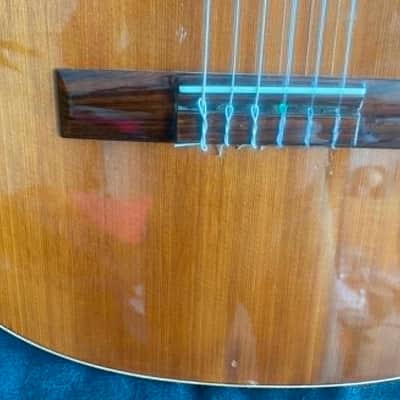 Cuenca Mod 10 spanish classical massive cedar top + gigbag 2000 image 15