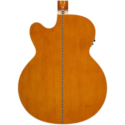 Epiphone J-200 Studio EC, Natural, with Gig Bag image 5