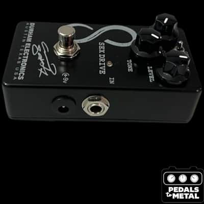 Durham Electronics Sex Drive 15th Anniversary Overdrive/Boost 2010s - Black Sparkle - X18807 image 6