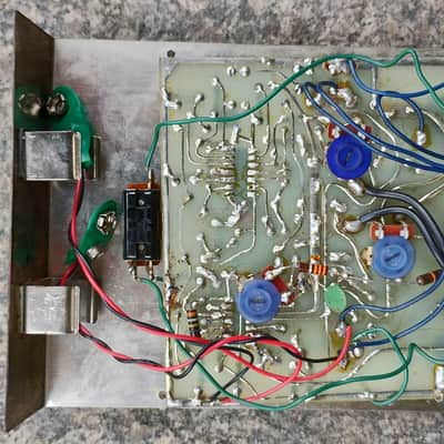 Electro-Harmonix Bad Stone Analog Phase Shifter V1 "Mummy Face" 1970s - Silver image 7