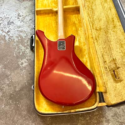 Yamaha Flying Samurai Bass SB-7A c 1967 - Dakota red Original vintage MIJ Japan sb-5a image 13