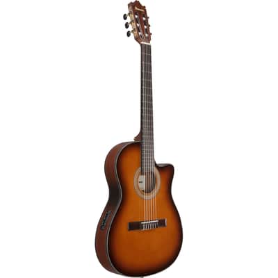 Ibanez GA35TCE GA Classical Acoustic Electric Guitar - Violin Sunburst image 4