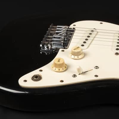 1983 Fender Dan Smith Era 2-Knob Stratocaster RW - Black | USA Fullerton Vintage Rosewood Fretboard Free Flyte Tremolo | CoA OHSC image 16