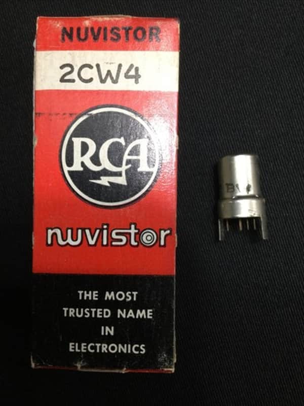 NOS RCA 2CW4 NUVISTOR AMPLIFIER TUBE TESTED VINTAGE TRIODE 3.5367-C image 1