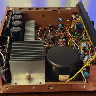 πΆβ¨ Sansui AU-D707G Extra Integrated Amplifier w/ Wood Cabinet (100V JDM) + Step-Down Transformer β Serviced, Fully Tested, Plug-and-Play image 12