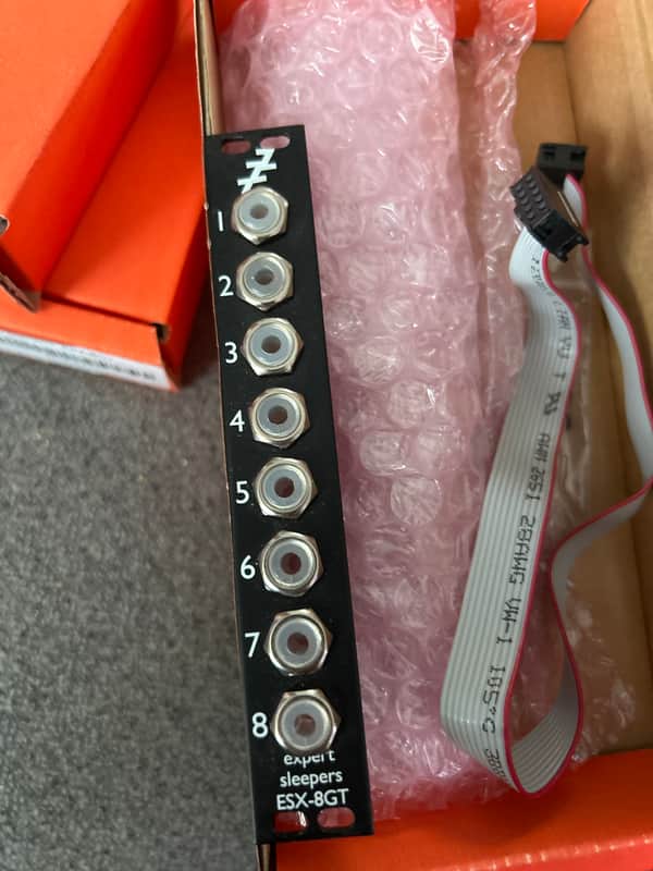 Expert Sleepers ESX-8GT MK3 Gate Expander Eurorack Synth Module 2017 - Present - Black image 1
