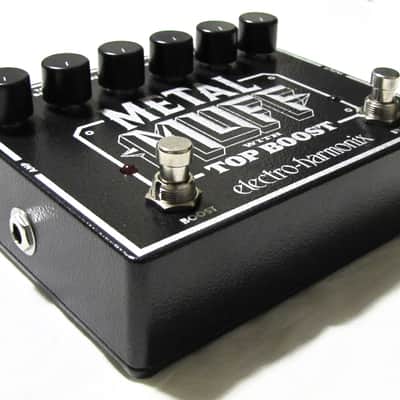 Used Electro-Harmonix EHX Metal Muff Distortion w/ Top Boost Guitar Pedal! image 3