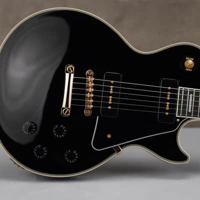 Epiphone Les Paul Custom Black w/ P90s Guitar Center w/ Case & Gig Bag #59252 image 6
