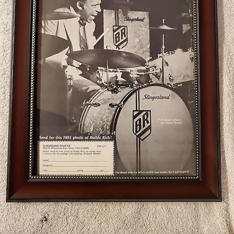 1972 Slingerland Buddy Rich Original