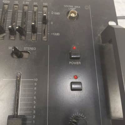 Radio Shack 32-3012 3 Channel Stereo DJ Mixer image 8
