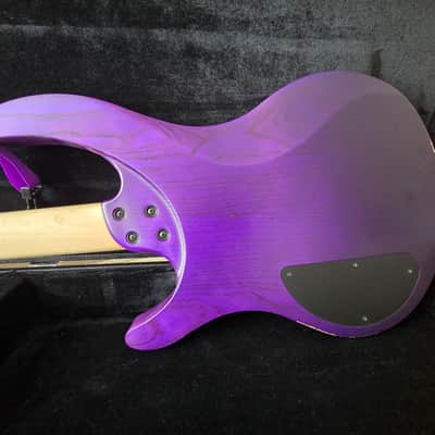 Acacia Guitars Atlas Bass 5-String 2021 - Purple Fade image 4