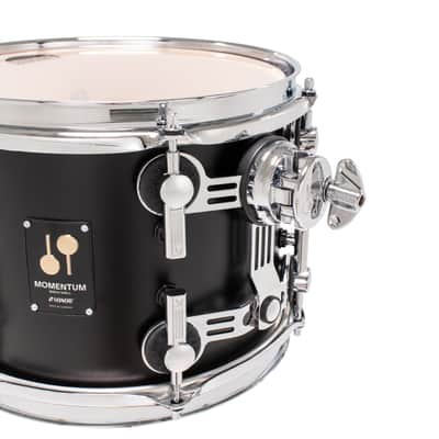 SONOR *Pre-Order* Momentum Birch Series 10x7.75" GT Black Matte Lacquer Rack Tom Drum | Worldwide Ship | NEW | Special Order | Authorized Dealer image 3