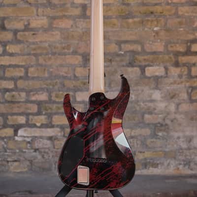 ESP USA M-7 HT Baritone - Blood Splatter image 15