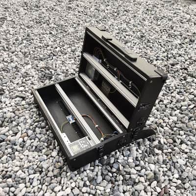(2x6U) 12U Eurorack Case Powered, 84 or 104 hp, modular synthesizer, patched resealable image 18