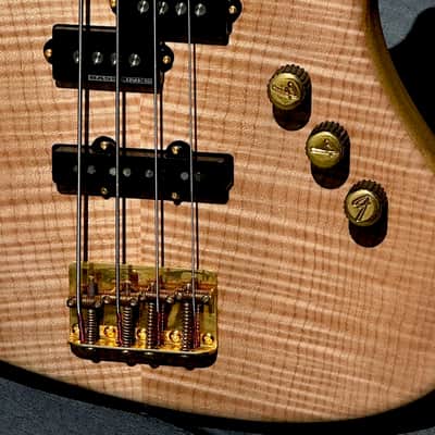 Warmoth Jazz Bass Guitar Broker  2022 - incredible Korina/Maple/Wenge special by The Guitar Broker. image 10